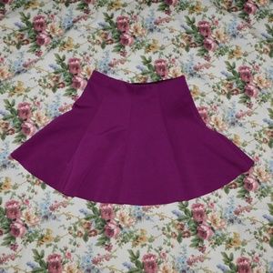 Purple Skater Skirt